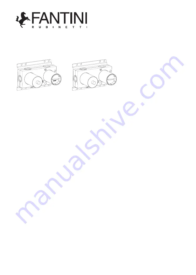 Fantini Rubinetti PARTI INCASSO M685A Instructions Manual Download Page 1