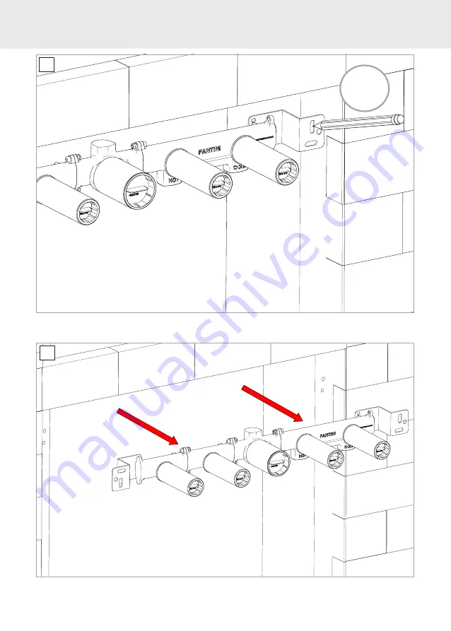 Fantini Rubinetti PARTI INCASSO N017A Instructions Manual Download Page 10