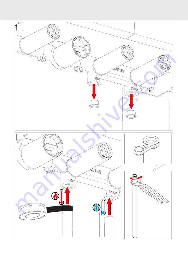 Fantini Rubinetti PARTI INCASSO N017A Instructions Manual Download Page 13