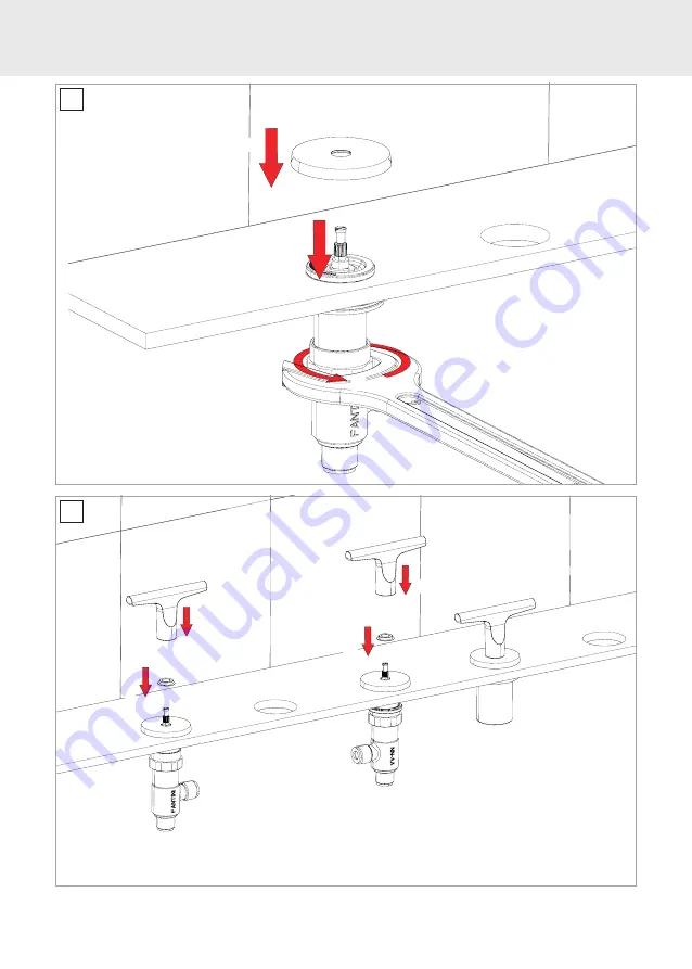 Fantini Rubinetti Sailing J065U Instructions Manual Download Page 9