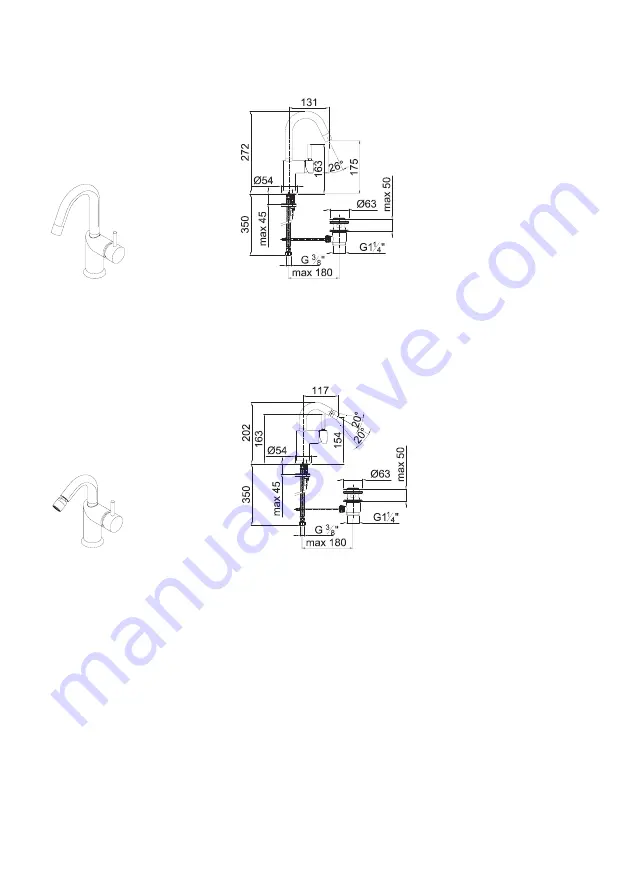 Fantini Cafe 1852F Instructions Manual Download Page 6