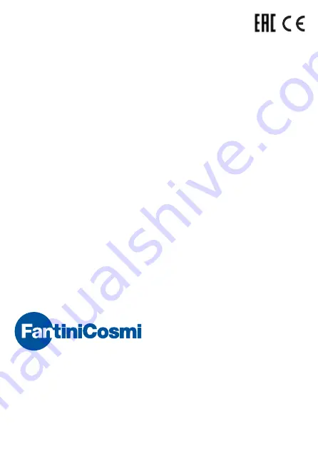 FantiniCosmi CH140GSM Скачать руководство пользователя страница 36