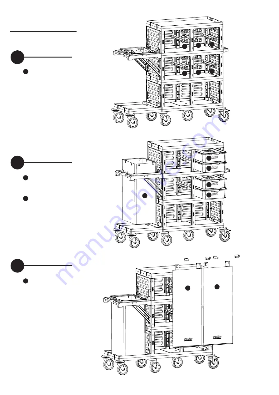 Fantom Professional PROCART 270 Assembly Manual Download Page 37