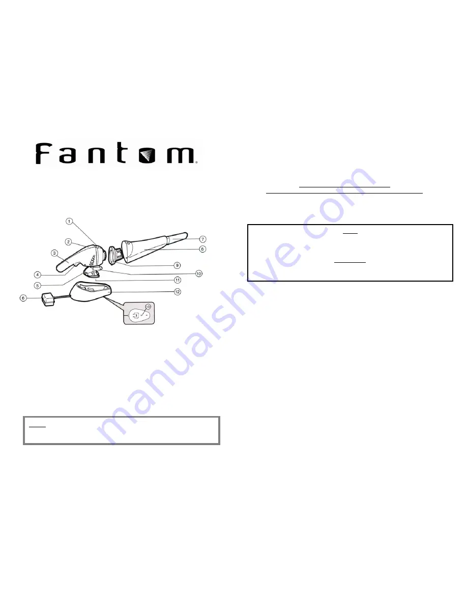 Fantom FM727C Owner'S Manual Download Page 4