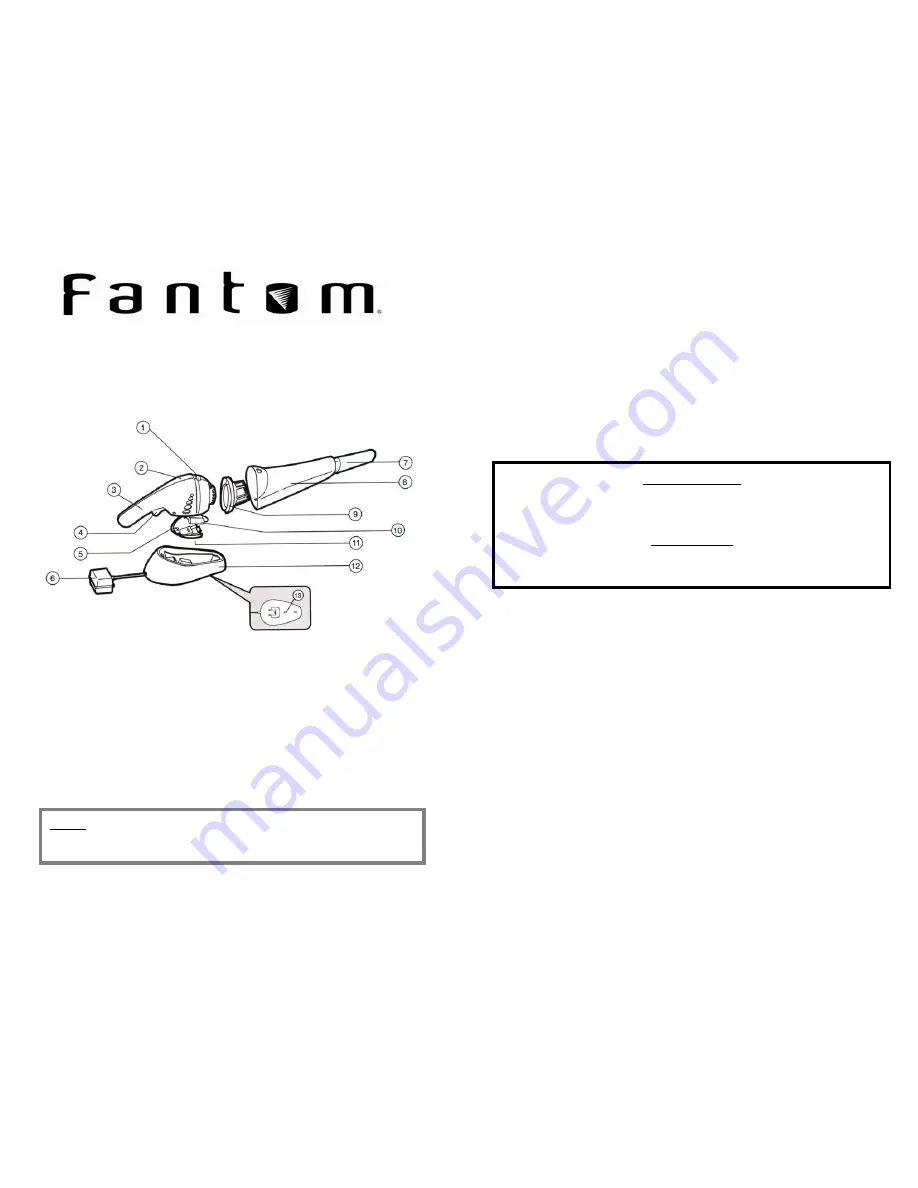 Fantom FM727C Скачать руководство пользователя страница 9