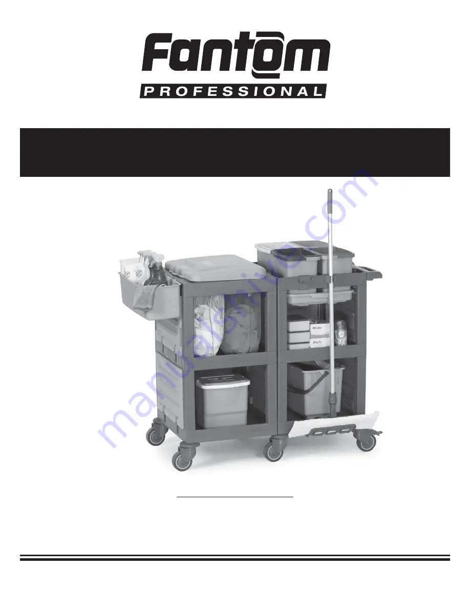 Fantom PROCART 1350 Assembly Manual Download Page 1