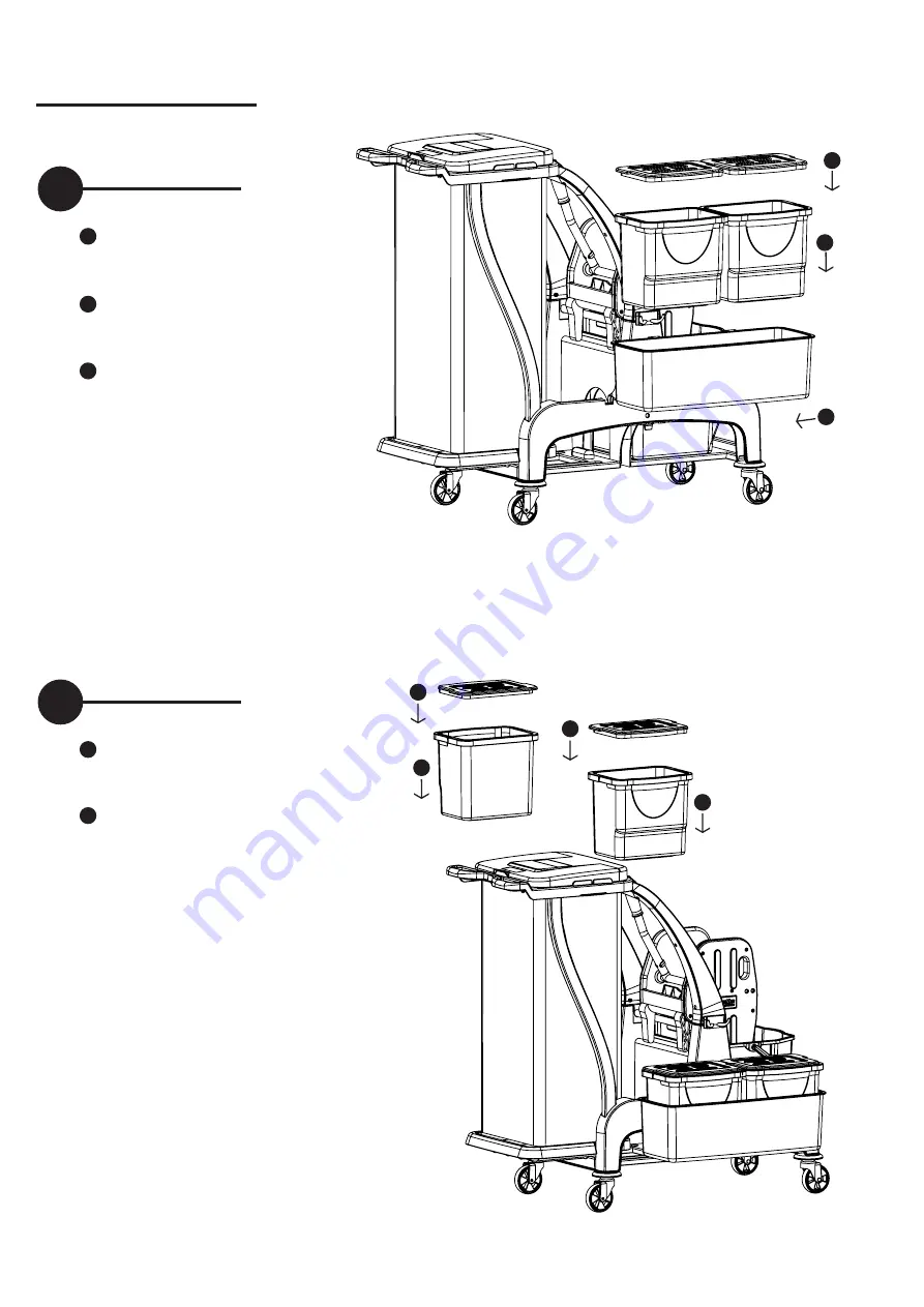 Fantom PROCART JET 710S Assembly Manual Download Page 21