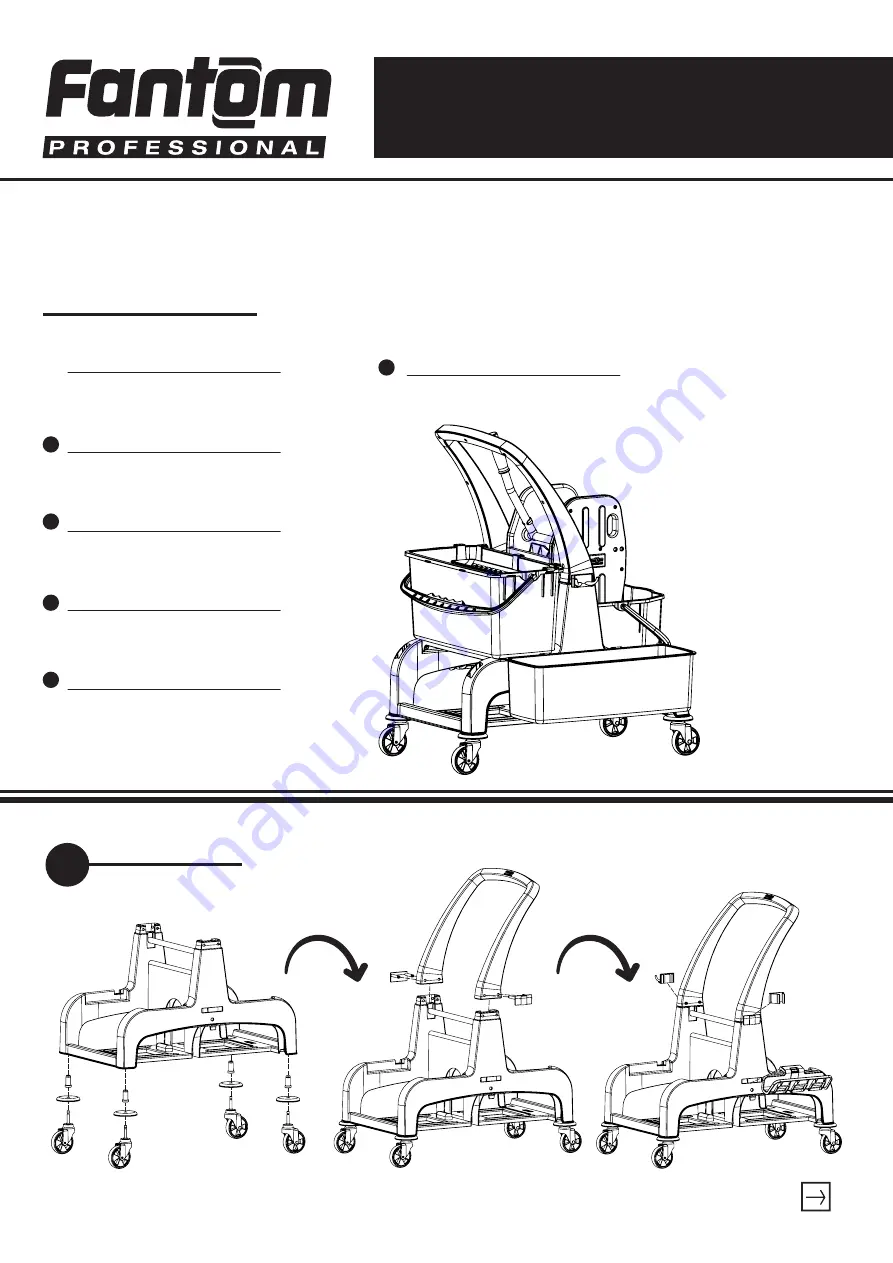 Fantom PROCART JET 710S Assembly Manual Download Page 40