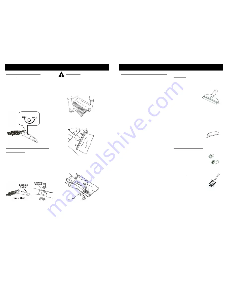 Fantom THE SPECIALIST SC925H Owner'S Manual Download Page 8