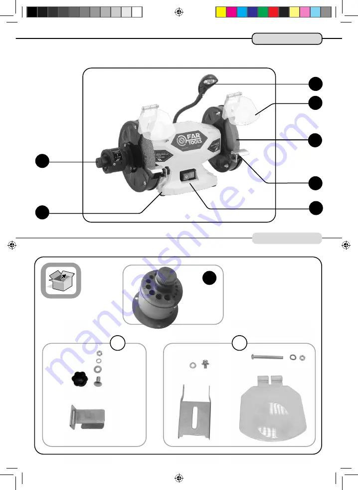 Far Tools BG 200C Original Manual Translation Download Page 2