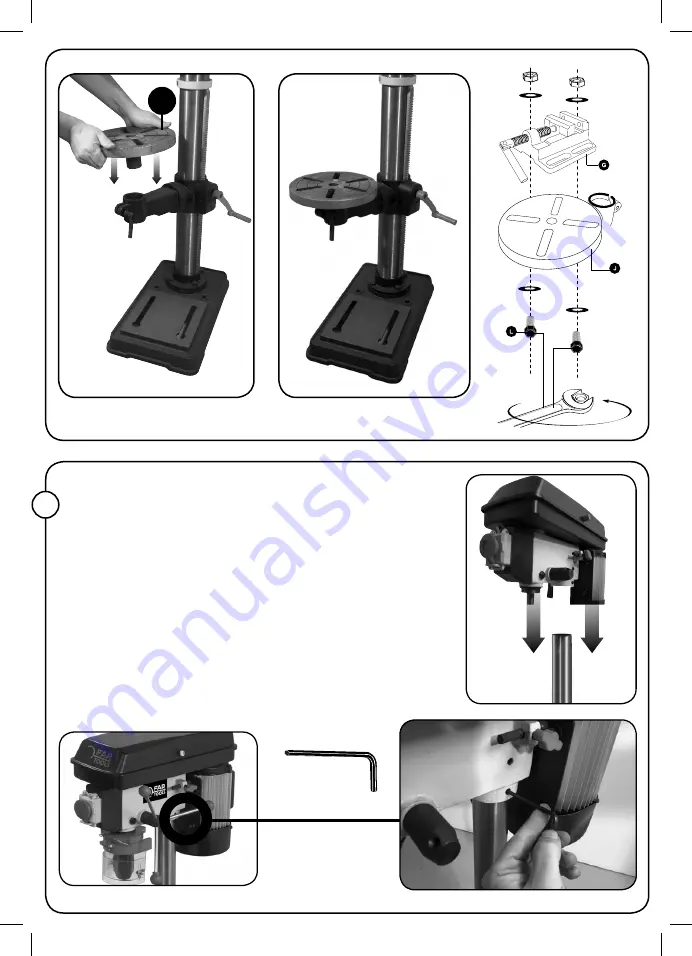 Far Tools DPB 16E Original Manual Translation Download Page 10