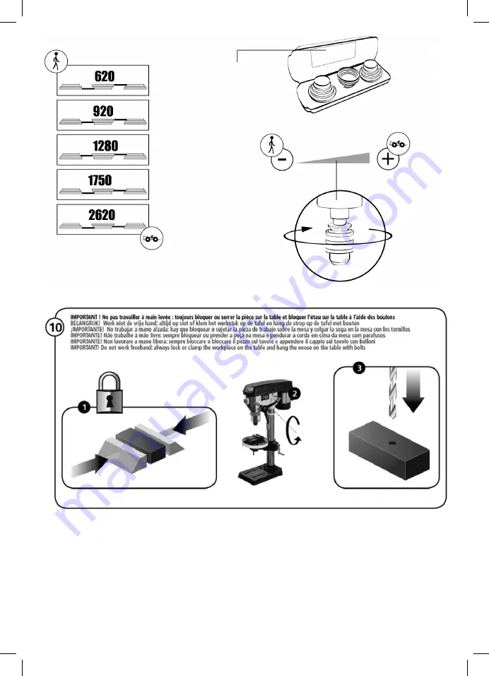 Far Tools DPB 16E Скачать руководство пользователя страница 19