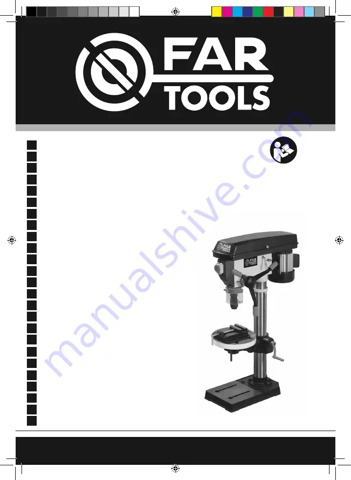 Far Tools DPB 25E Original Manual Translation Download Page 1