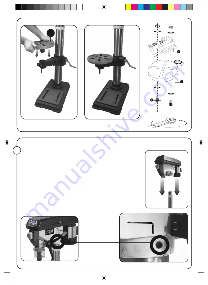 Far Tools DPB 25E Original Manual Translation Download Page 10