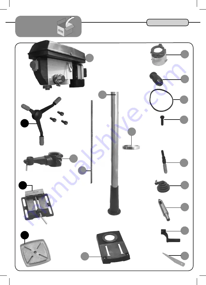 Far Tools DPB 35C Original Manual Translation Download Page 8