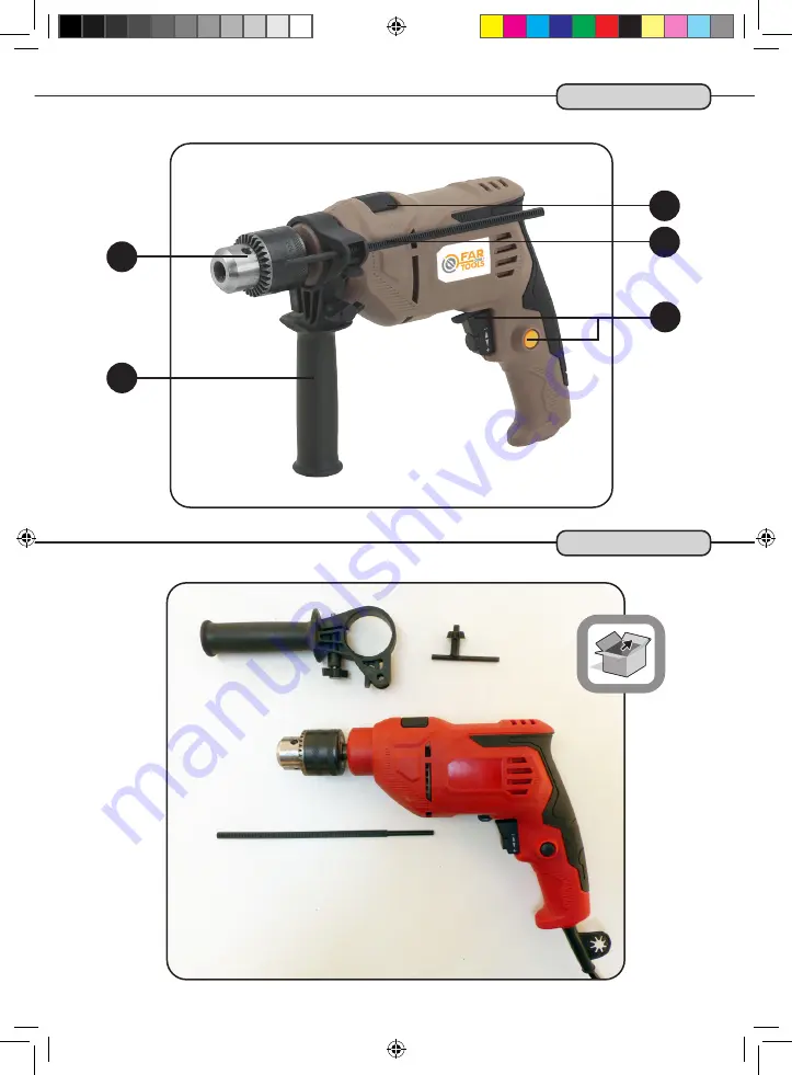 Far Tools HD 13C Original Manual Translation Download Page 2