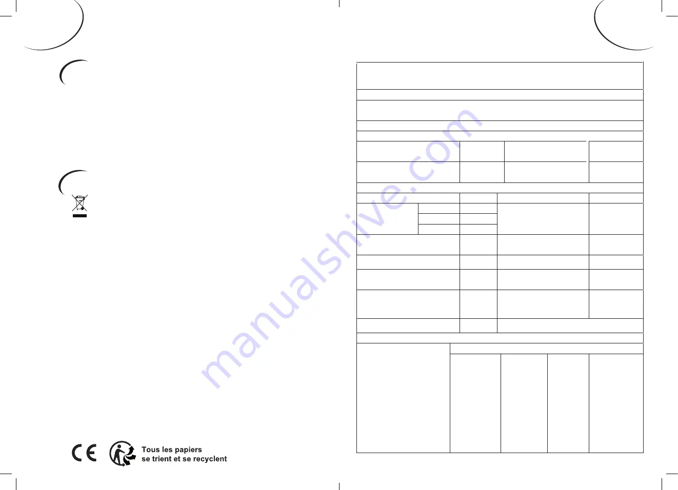 FAR CB2622WDW Manual Download Page 22