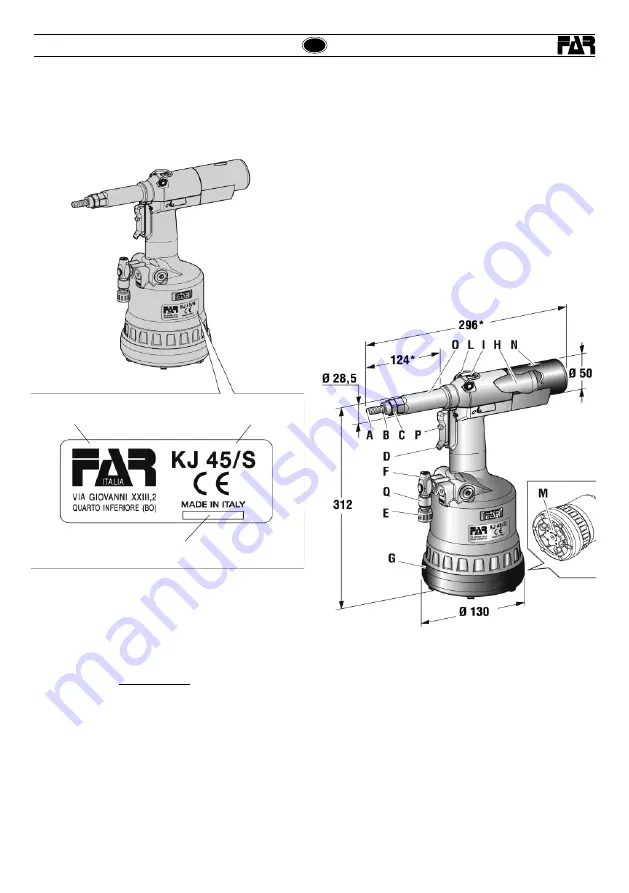 FAR KJ 45/S Instructions For Use Manual Download Page 37