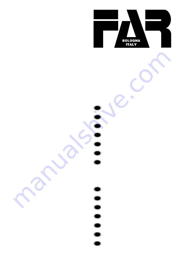 FAR KJ45 Instructions For Use - Spare Parts Download Page 3