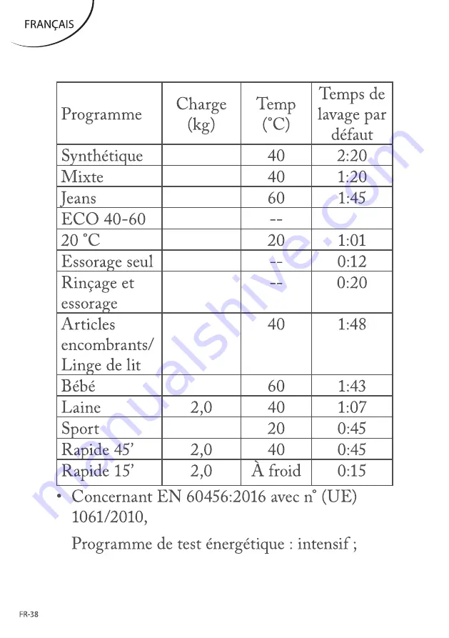 FAR LF714RD22W Manual Download Page 39