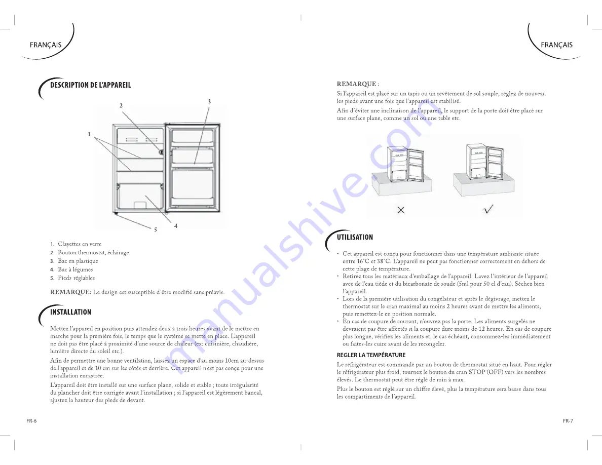 FAR RT2016/1 Instruction Manual Download Page 5