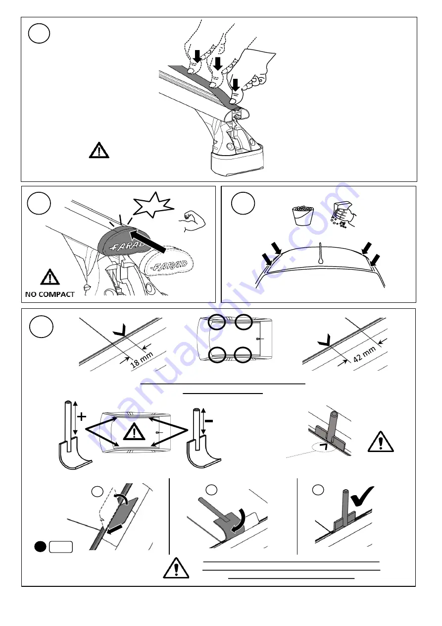 Farad PR25-3 Mounting Instructions Download Page 4