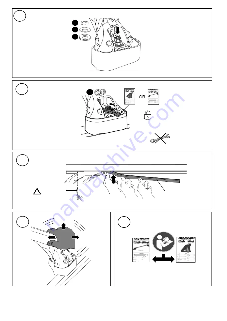 Farad PR25-3 Mounting Instructions Download Page 6