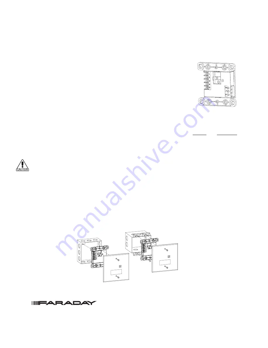 Faraday 8709 Installation Instructions And Wiring Download Page 1