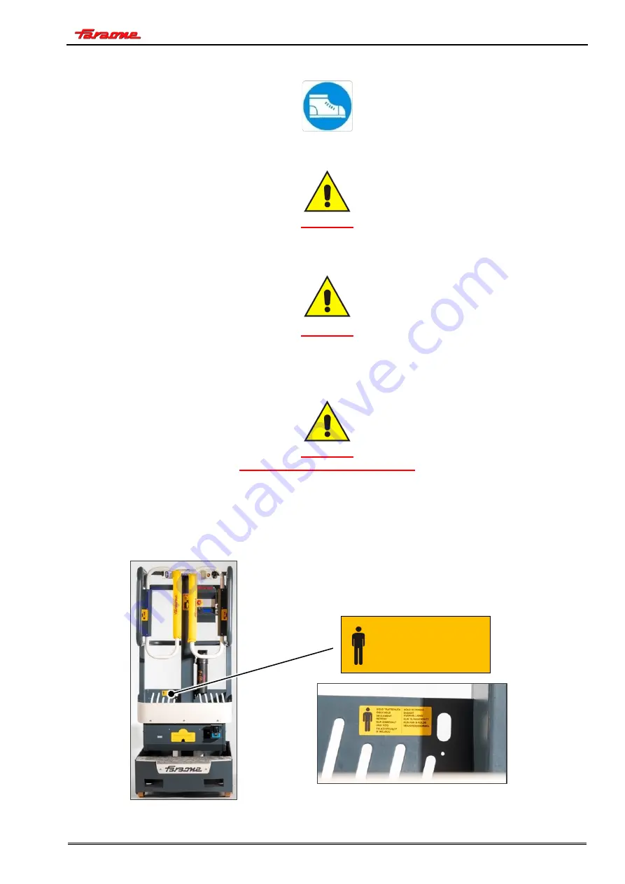 Faraone ELEVAH 40 MOVE PICKING Use And Maintenance Instructions Download Page 21