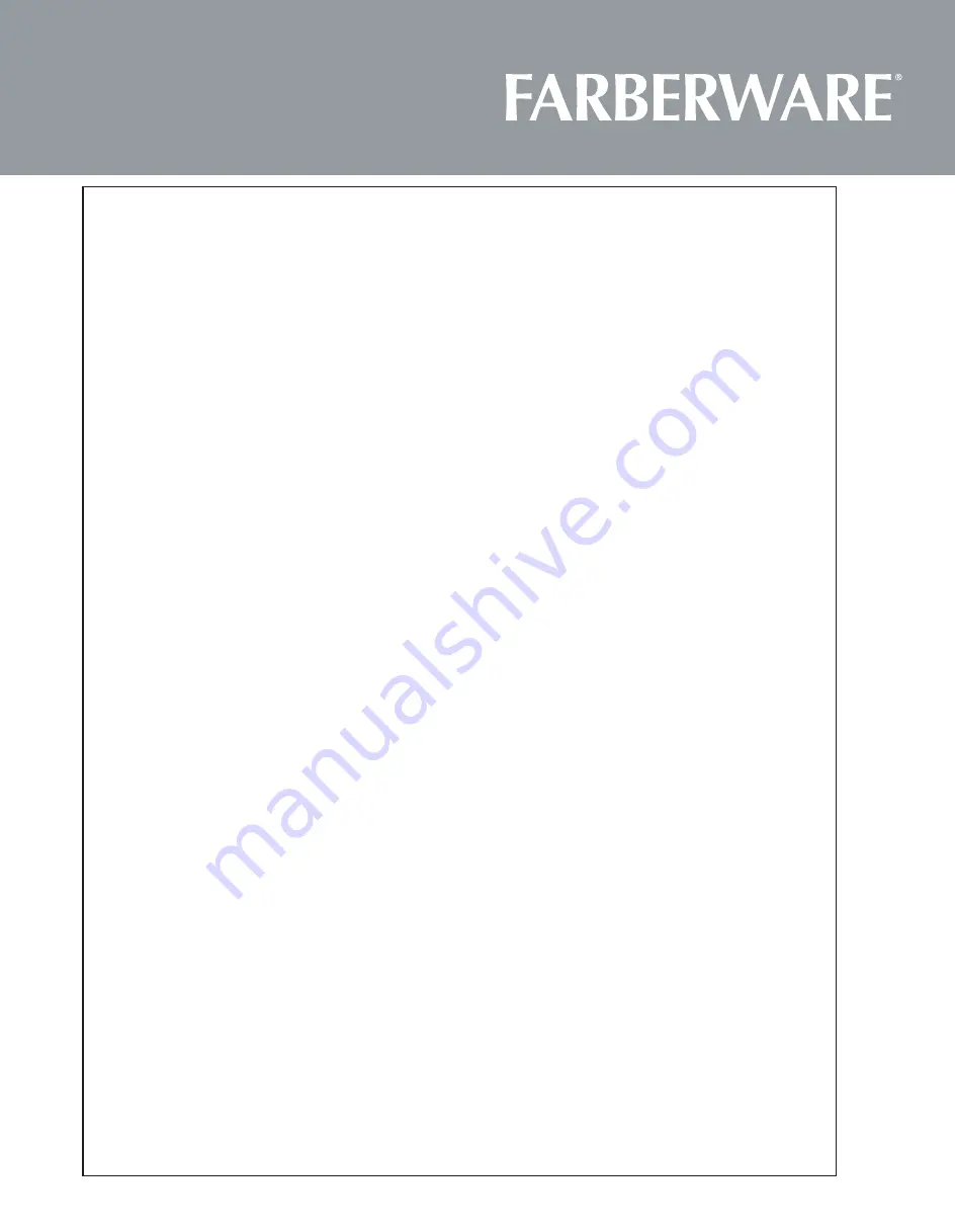 Farberware FMO09AHTBKC Instruction Manual Download Page 20