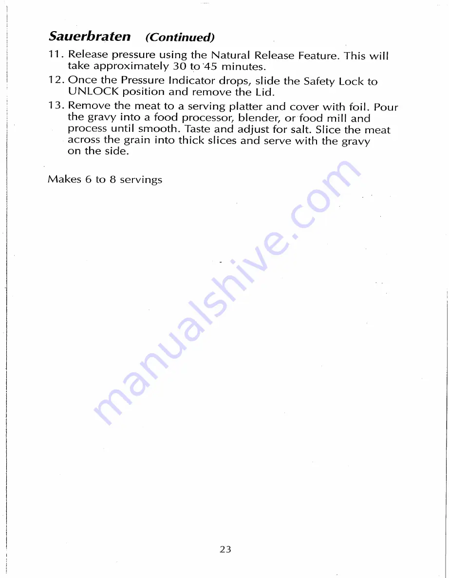 Farberware FPC400 Use Instructions Download Page 24