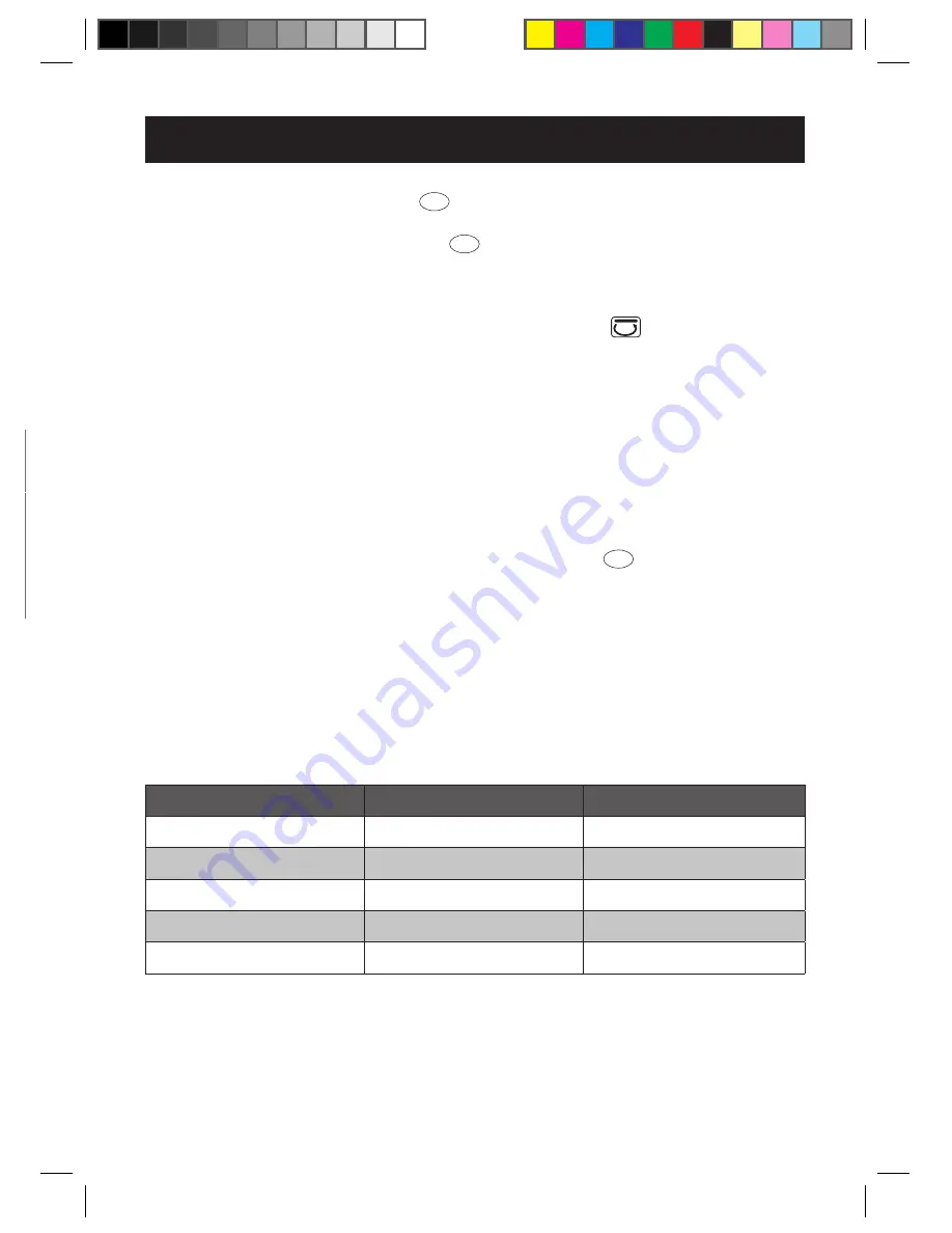 Farberware mc25cex User Manual Download Page 13