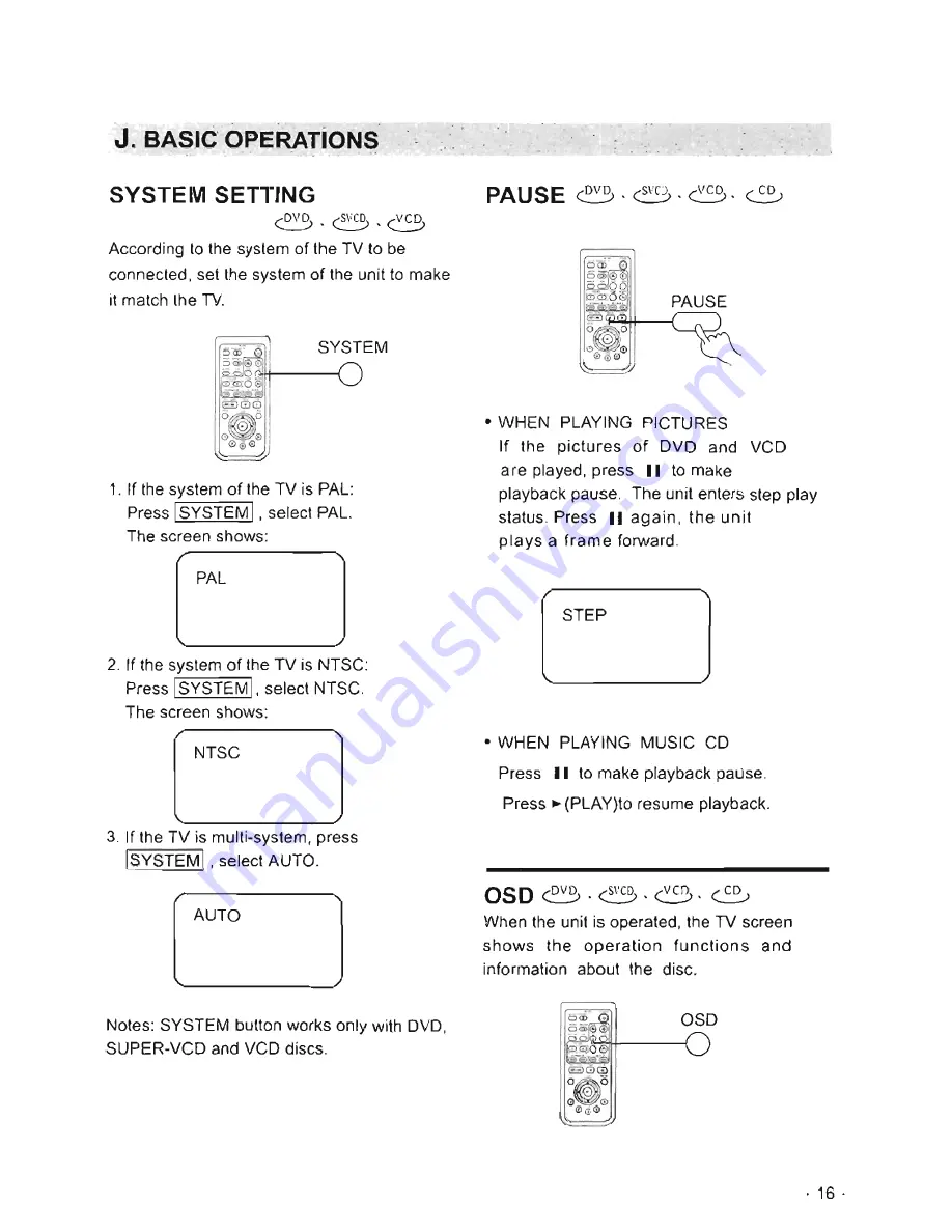 Farenheit DVD-5000 Owner'S Manual Download Page 18