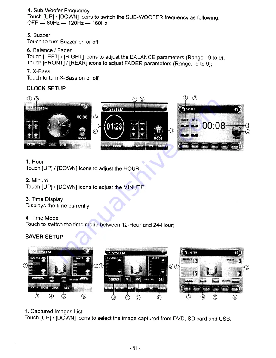 Farenheit Mobile Video System Owner'S Manual Download Page 52