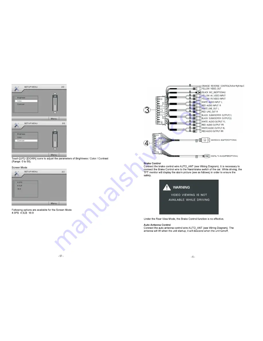 Farenheit PTID-5000 Owner'S Manual Download Page 7