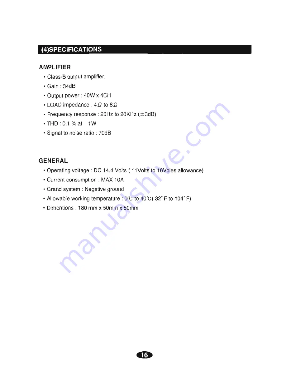 Farenheit TID-730 User Manual Download Page 17