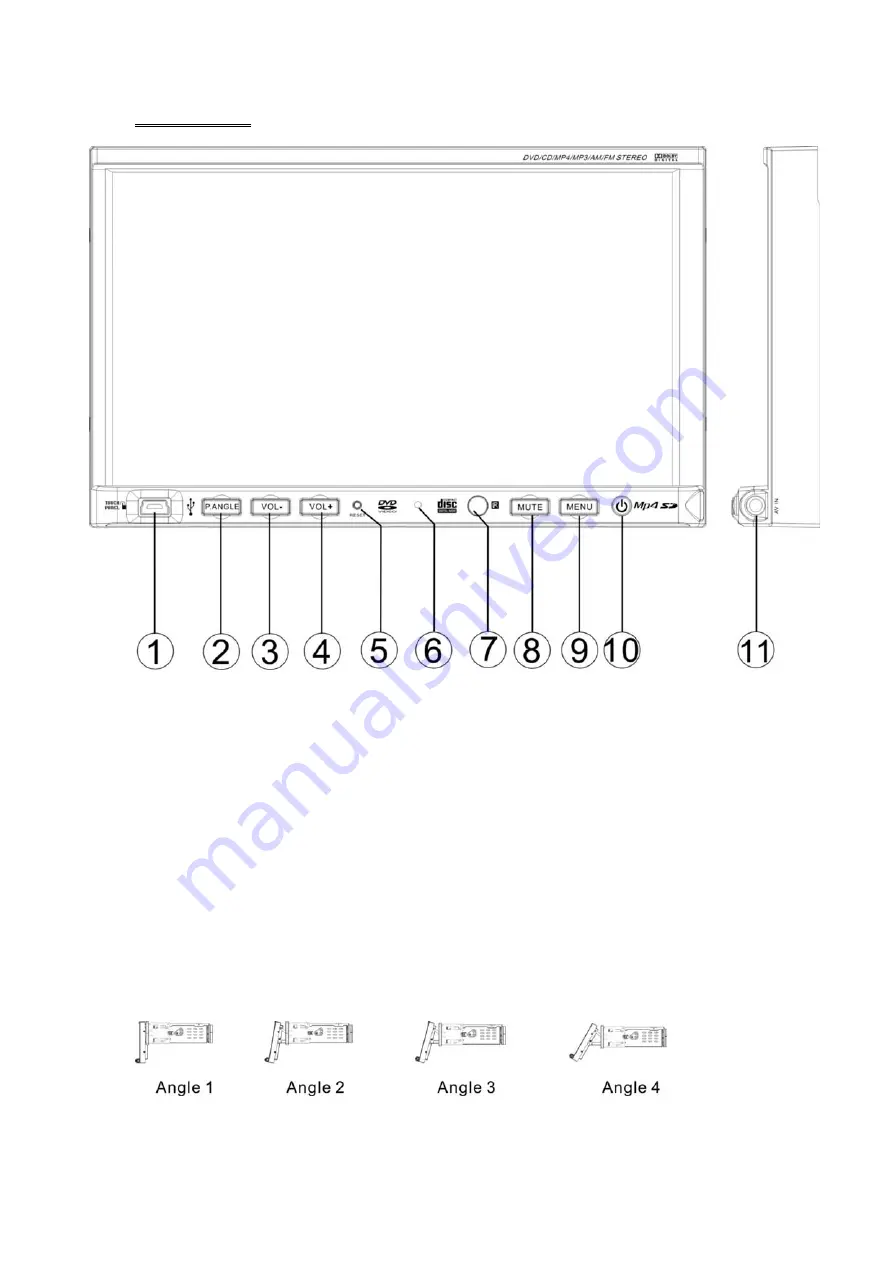 Farenheit TID-801NT Operating Manual Download Page 11