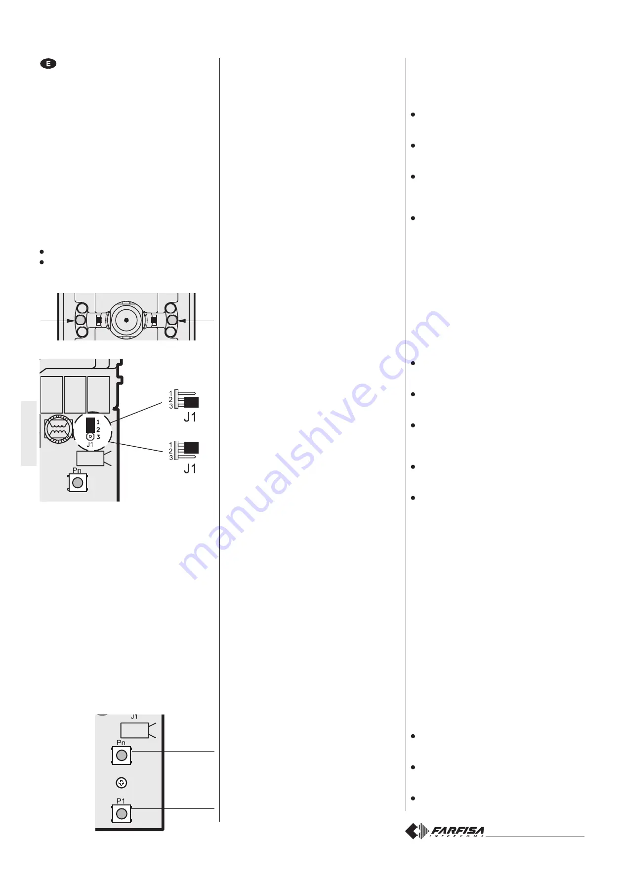 FARFISA INTERCOMS AGORA EH9262AGCW Скачать руководство пользователя страница 44