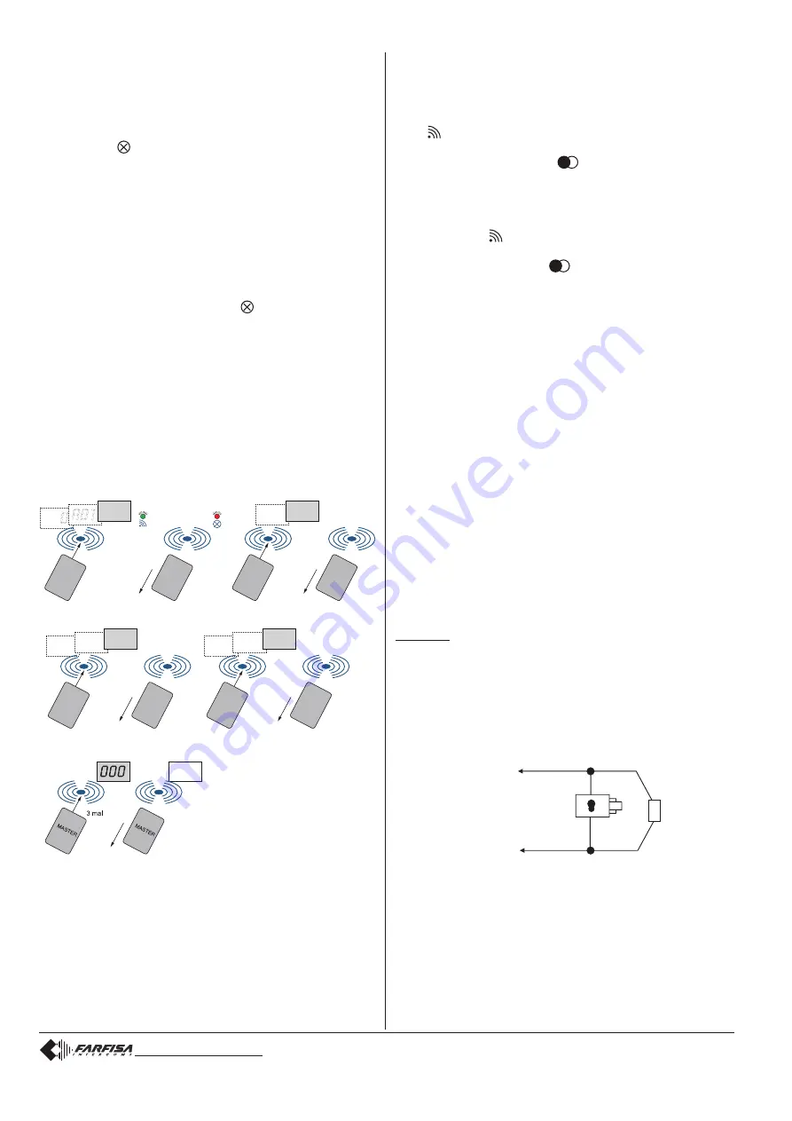 FARFISA INTERCOMS FP52PL Manual Download Page 18