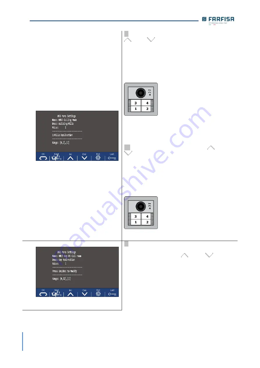 Farfisa 1SEPG Manual Download Page 10