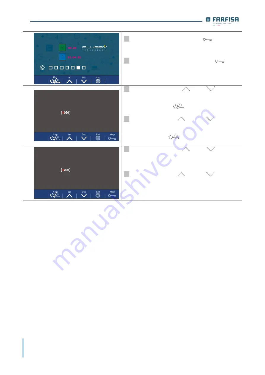 Farfisa 1SEPG Manual Download Page 23