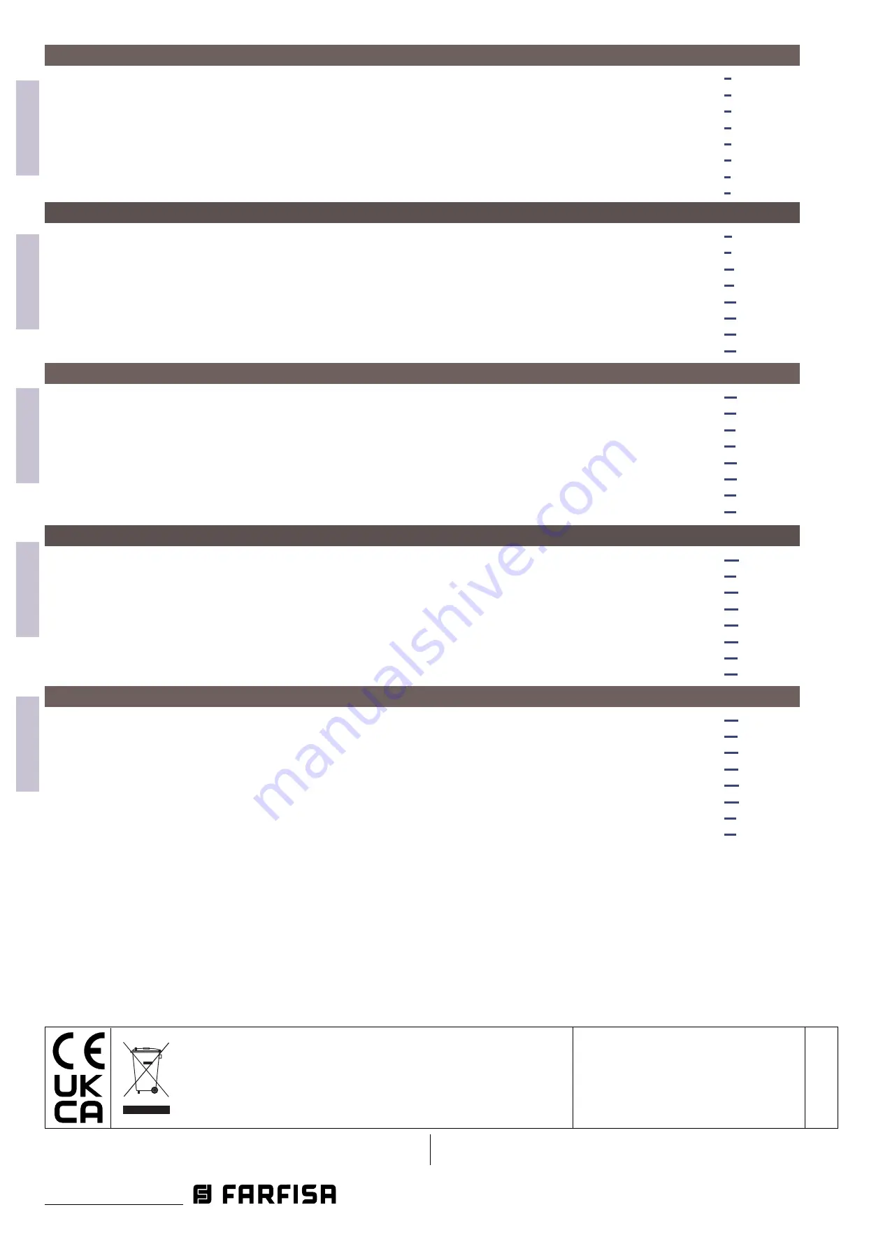 Farfisa 1SEPG+ Manual Download Page 32