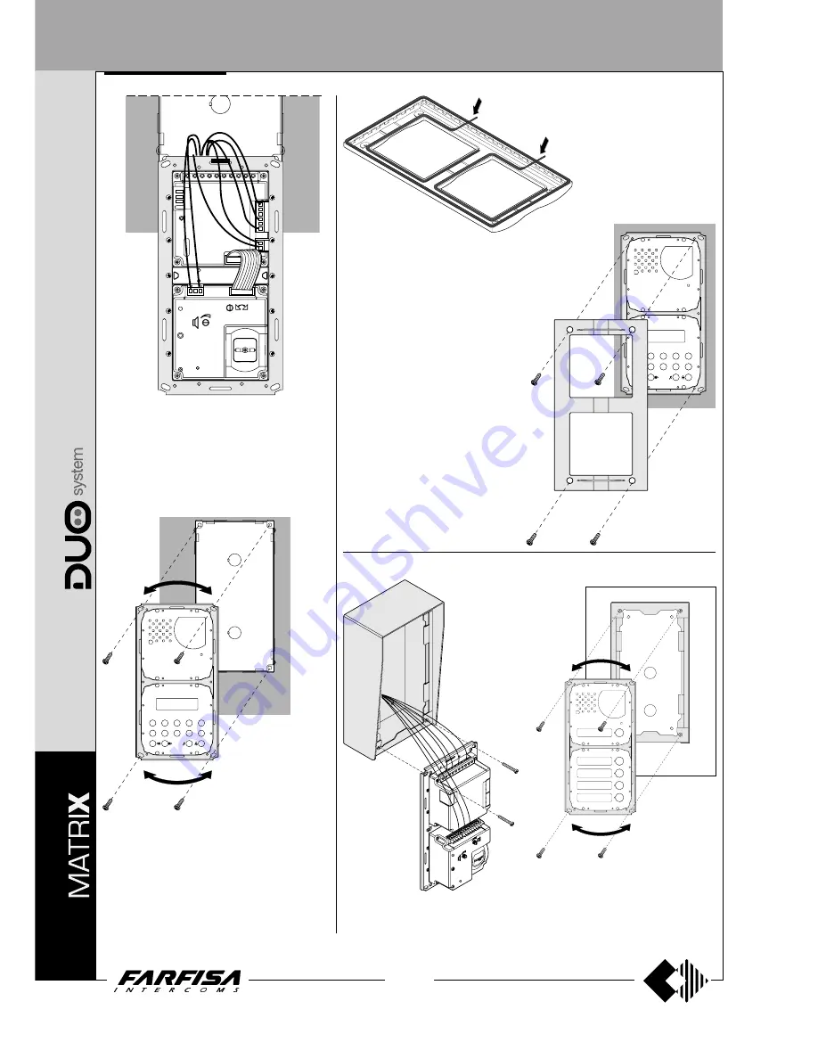 Farfisa AD2121CAG series Technical Manual Download Page 100