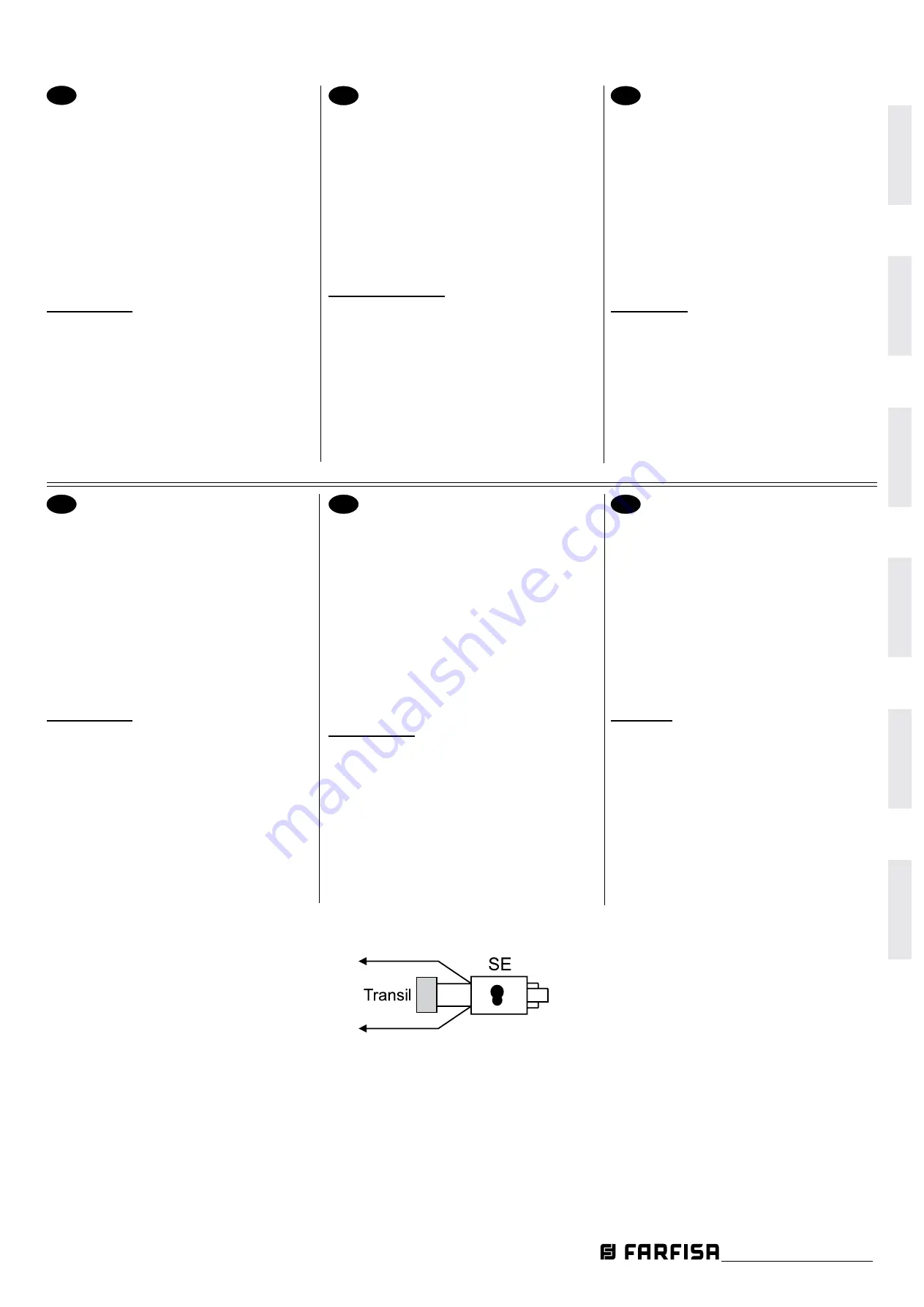 Farfisa Agora Mi 2495 Instructions Manual Download Page 3