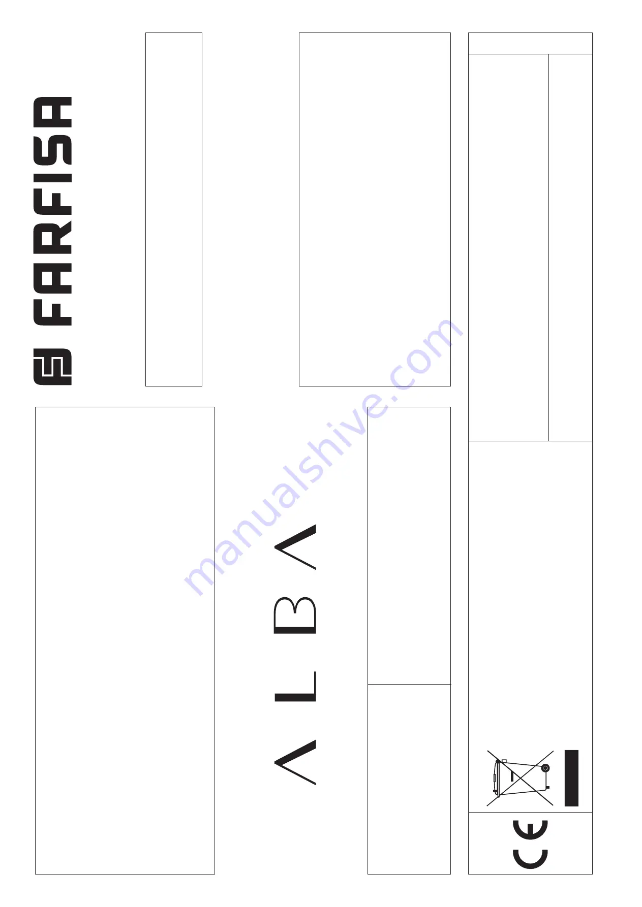 Farfisa Alba AB3G Get Started Download Page 40