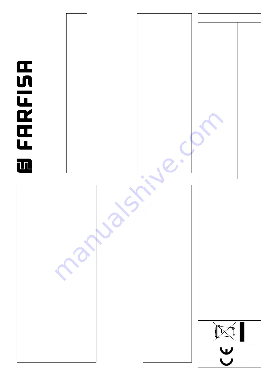 Farfisa PDX2000 Manual Download Page 28