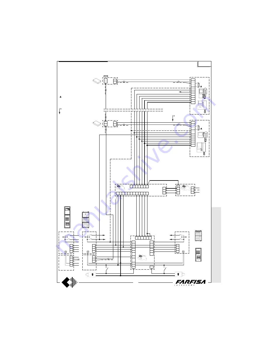 Farfisa Si 5000M Technical Manual Download Page 38