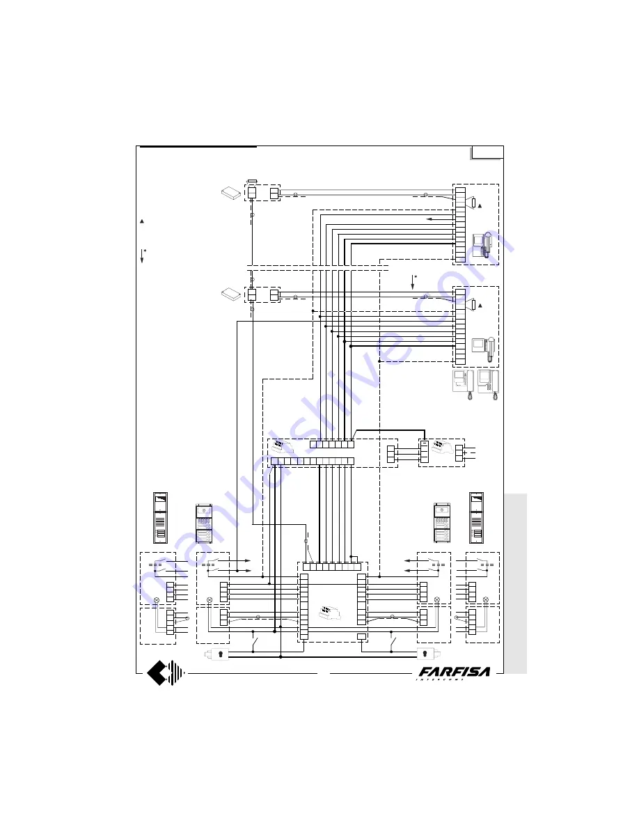 Farfisa Si 5000M Technical Manual Download Page 40