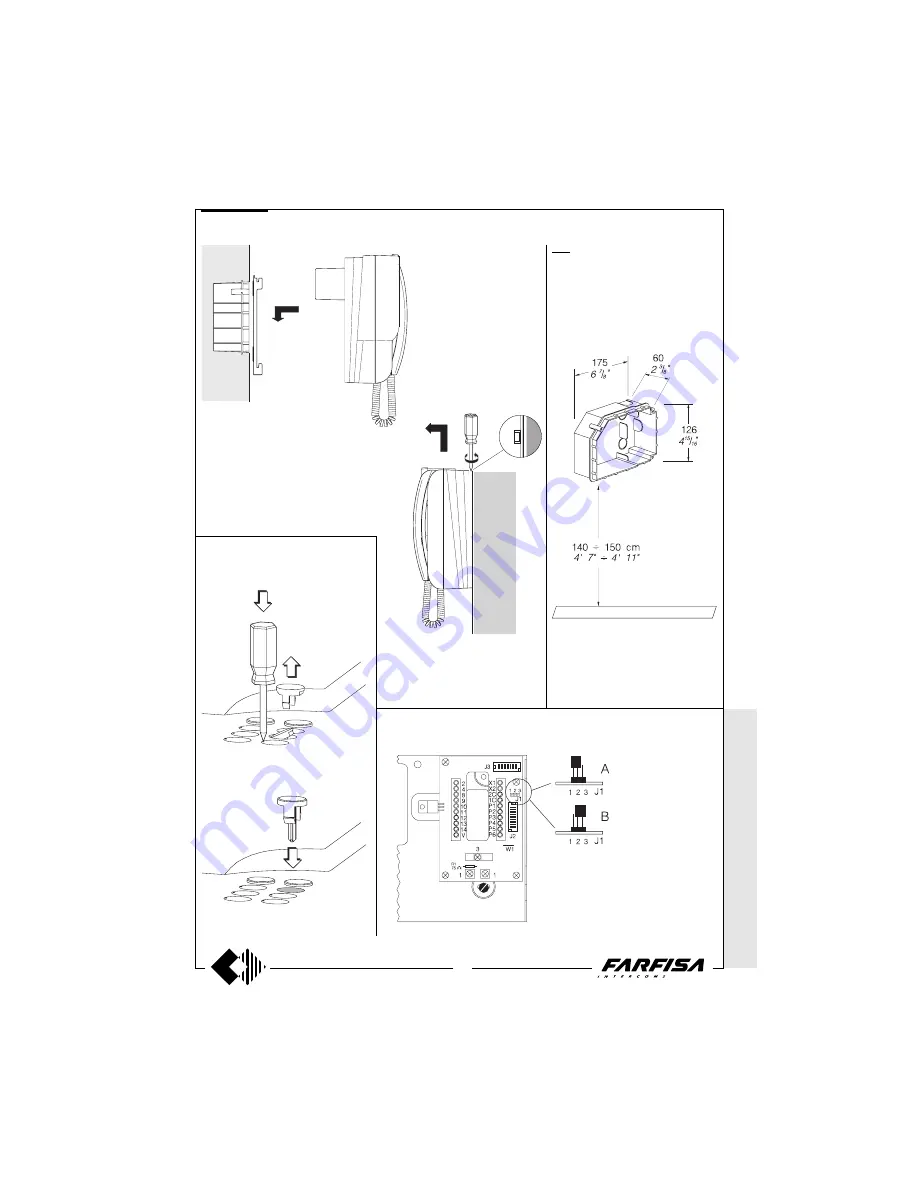 Farfisa Si 5050 Technical Manual Download Page 5