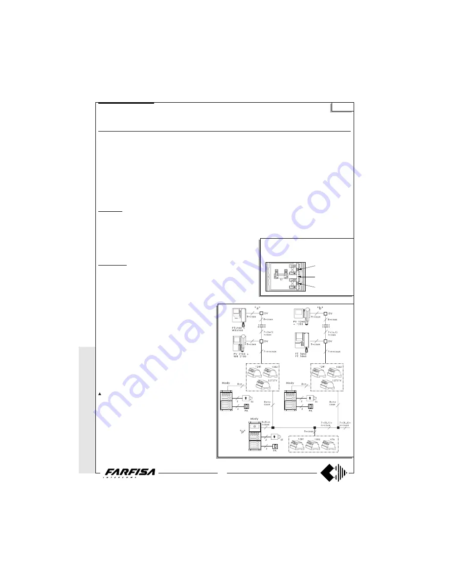 Farfisa Si 5050 Technical Manual Download Page 45